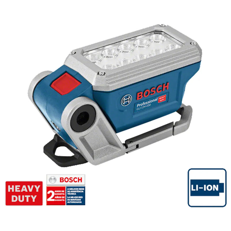 Lanterna a bateria Bosch GLI 12V-330, 12V, 330 lúmens SB