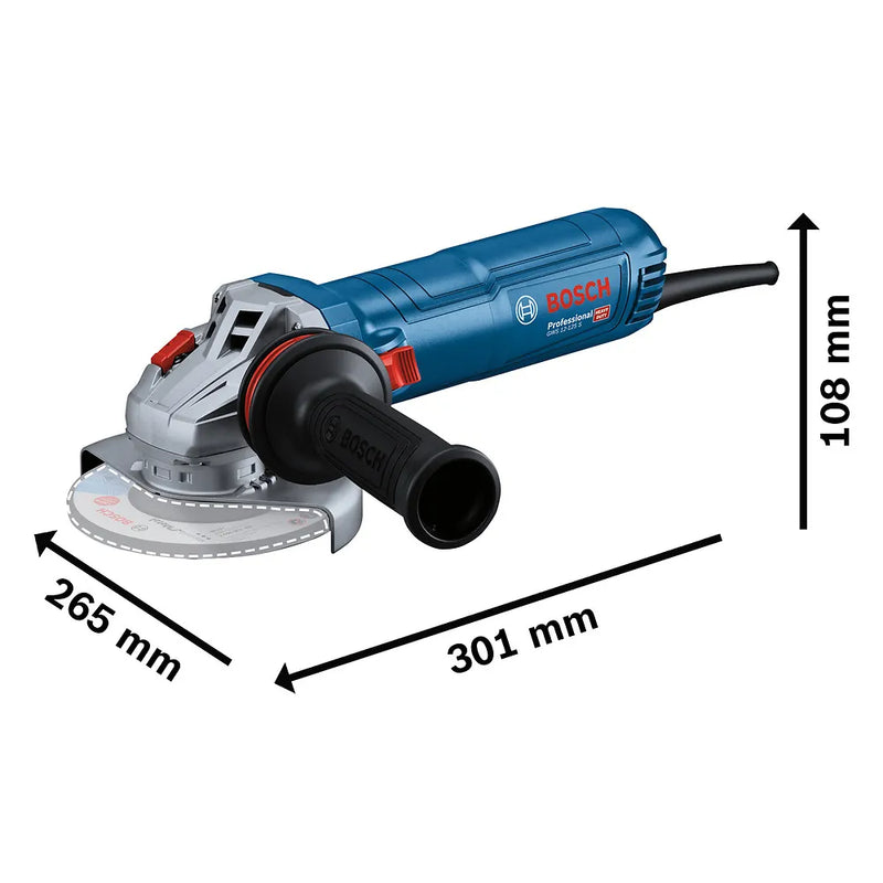 Esmerilhadeira angular 5" Bosch GWS 12-125 S 1200W 220V